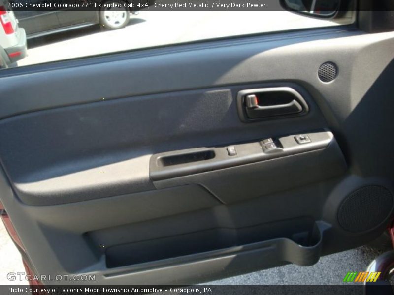Cherry Red Metallic / Very Dark Pewter 2006 Chevrolet Colorado Z71 Extended Cab 4x4