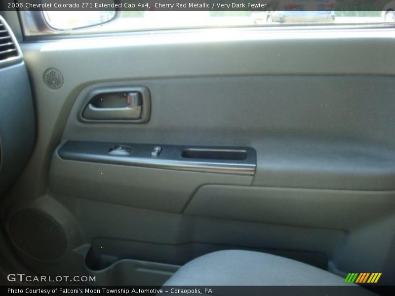 Cherry Red Metallic / Very Dark Pewter 2006 Chevrolet Colorado Z71 Extended Cab 4x4
