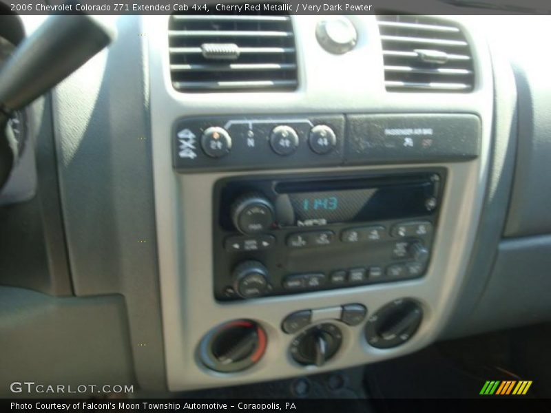 Cherry Red Metallic / Very Dark Pewter 2006 Chevrolet Colorado Z71 Extended Cab 4x4