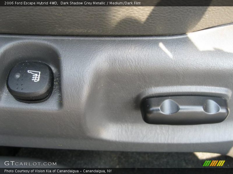 Dark Shadow Grey Metallic / Medium/Dark Flint 2006 Ford Escape Hybrid 4WD