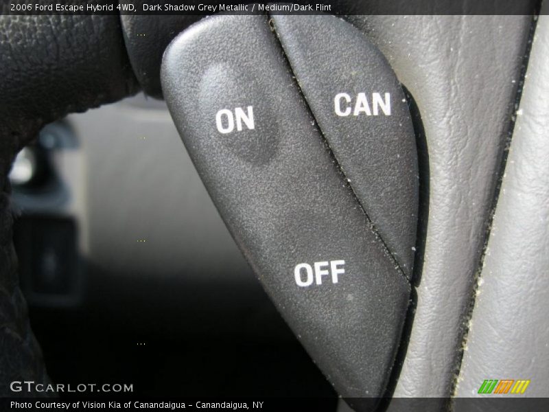 Dark Shadow Grey Metallic / Medium/Dark Flint 2006 Ford Escape Hybrid 4WD