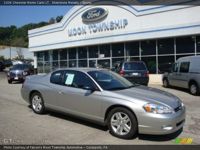 Silverstone Metallic / Ebony 2006 Chevrolet Monte Carlo LT
