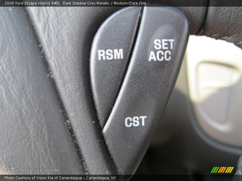 Dark Shadow Grey Metallic / Medium/Dark Flint 2006 Ford Escape Hybrid 4WD