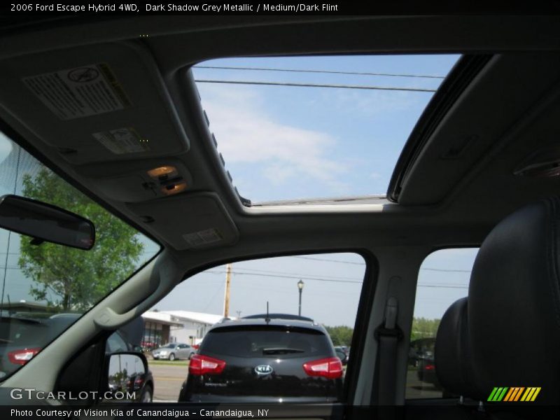 Dark Shadow Grey Metallic / Medium/Dark Flint 2006 Ford Escape Hybrid 4WD