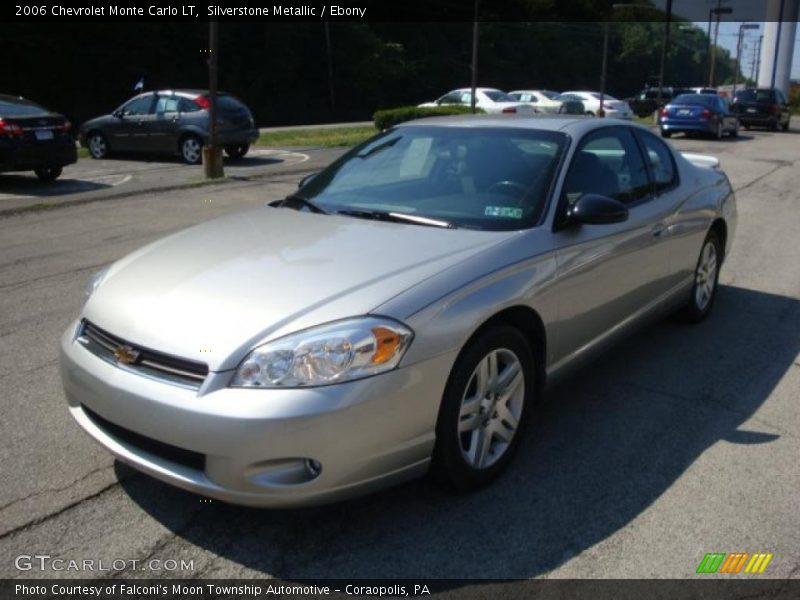 Silverstone Metallic / Ebony 2006 Chevrolet Monte Carlo LT