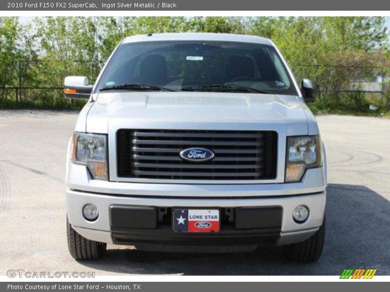 Ingot Silver Metallic / Black 2010 Ford F150 FX2 SuperCab