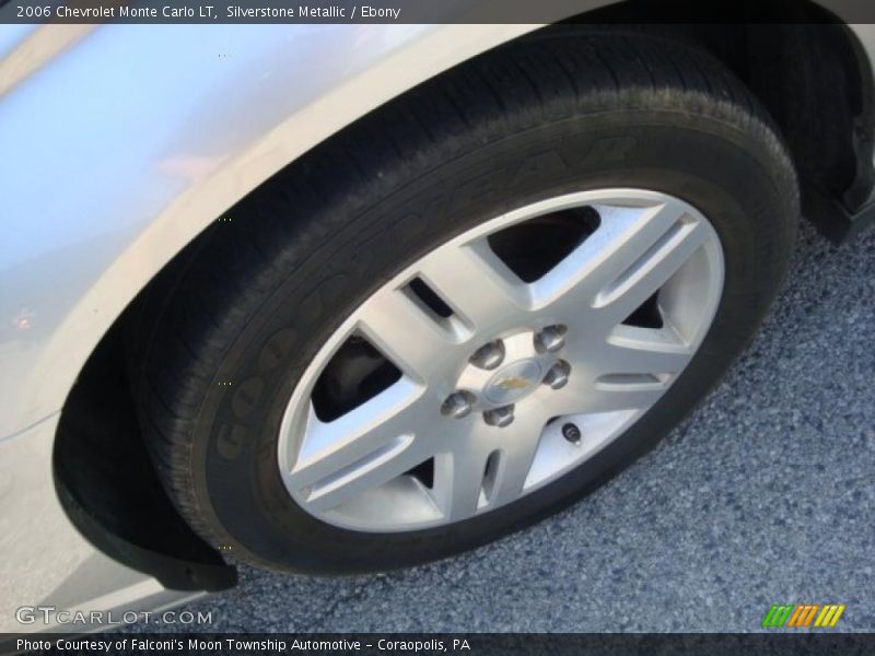 Silverstone Metallic / Ebony 2006 Chevrolet Monte Carlo LT