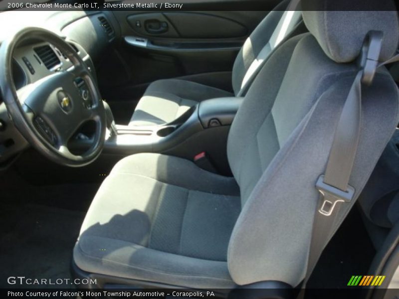 Silverstone Metallic / Ebony 2006 Chevrolet Monte Carlo LT