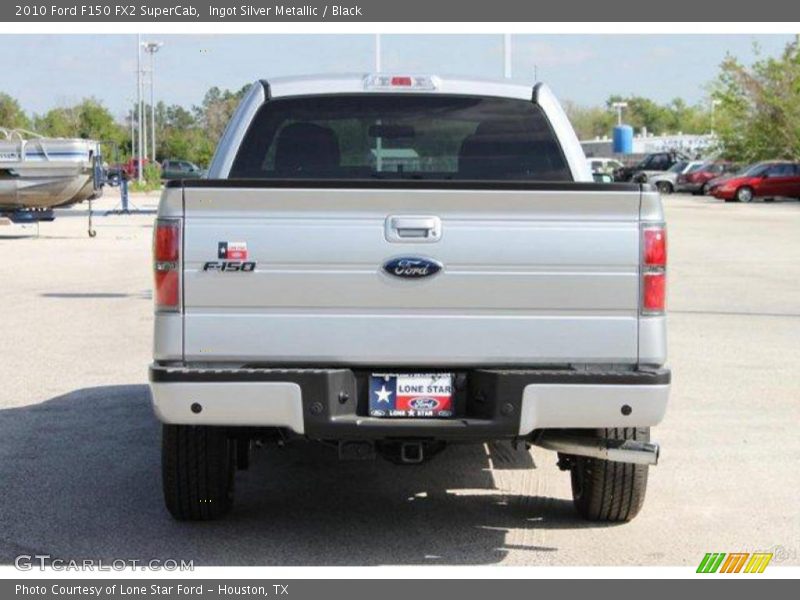 Ingot Silver Metallic / Black 2010 Ford F150 FX2 SuperCab