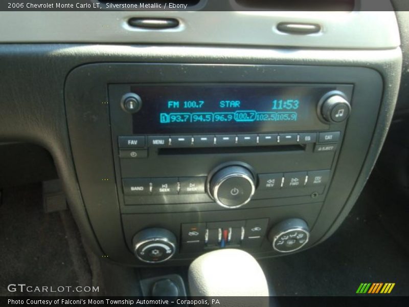 Silverstone Metallic / Ebony 2006 Chevrolet Monte Carlo LT