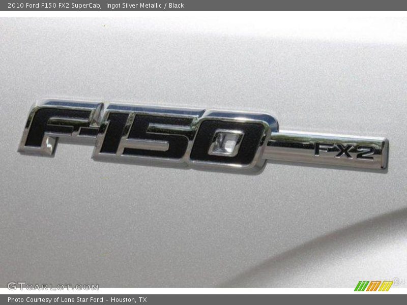 Ingot Silver Metallic / Black 2010 Ford F150 FX2 SuperCab