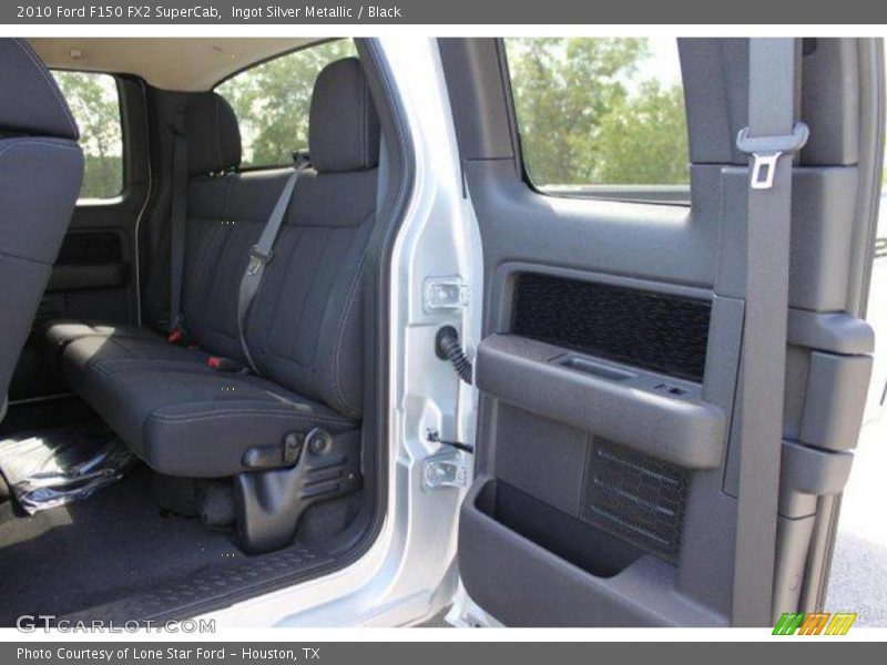 Ingot Silver Metallic / Black 2010 Ford F150 FX2 SuperCab