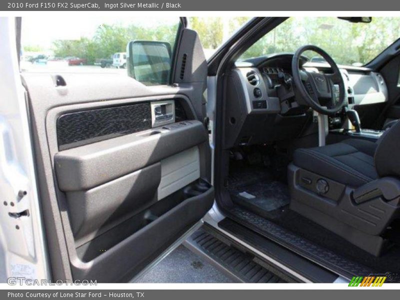Ingot Silver Metallic / Black 2010 Ford F150 FX2 SuperCab