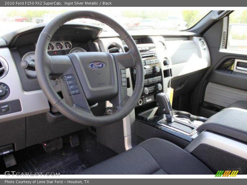 Ingot Silver Metallic / Black 2010 Ford F150 FX2 SuperCab