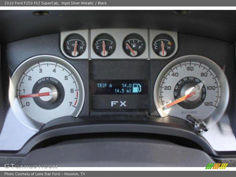 Ingot Silver Metallic / Black 2010 Ford F150 FX2 SuperCab