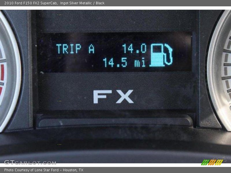 Ingot Silver Metallic / Black 2010 Ford F150 FX2 SuperCab