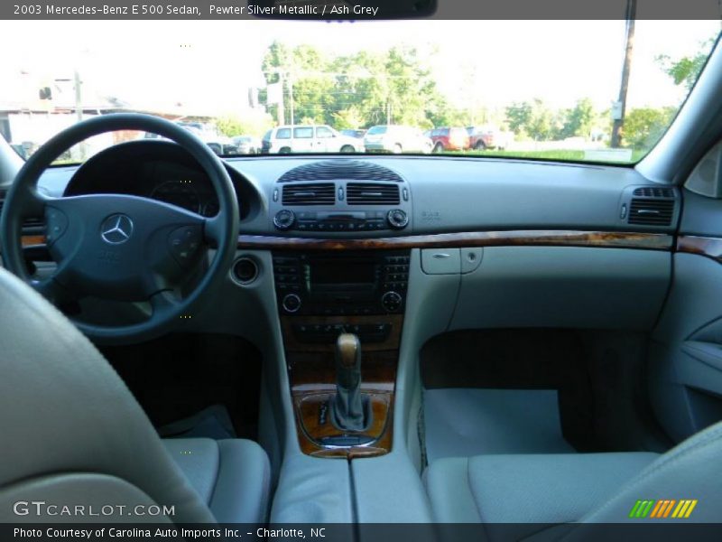 Pewter Silver Metallic / Ash Grey 2003 Mercedes-Benz E 500 Sedan