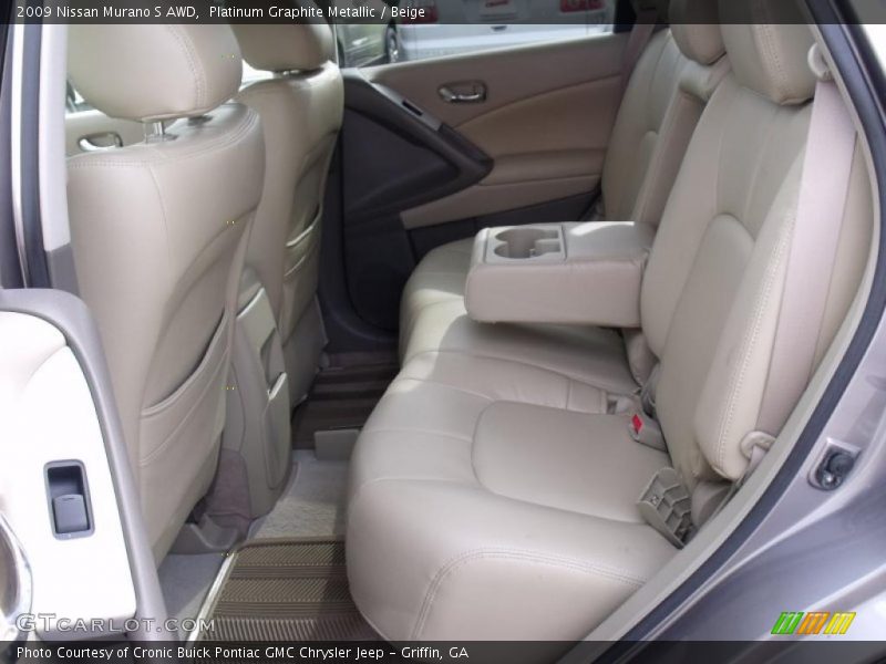 Platinum Graphite Metallic / Beige 2009 Nissan Murano S AWD