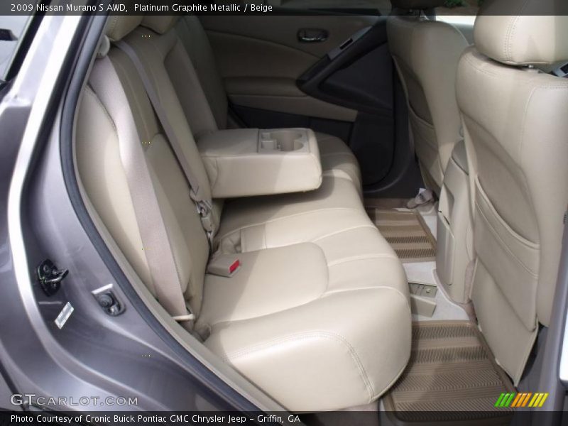 Platinum Graphite Metallic / Beige 2009 Nissan Murano S AWD