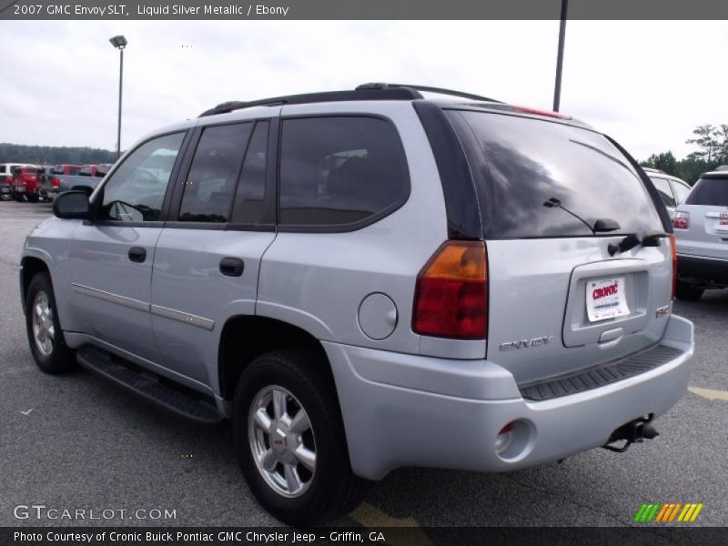 Liquid Silver Metallic / Ebony 2007 GMC Envoy SLT