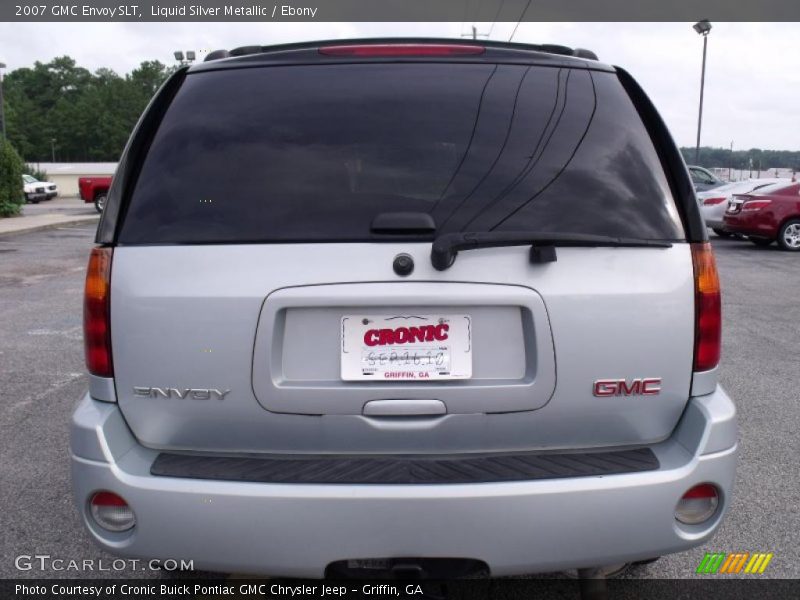 Liquid Silver Metallic / Ebony 2007 GMC Envoy SLT