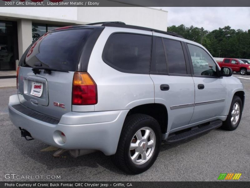 Liquid Silver Metallic / Ebony 2007 GMC Envoy SLT