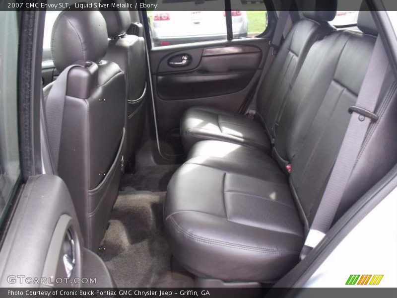 Liquid Silver Metallic / Ebony 2007 GMC Envoy SLT