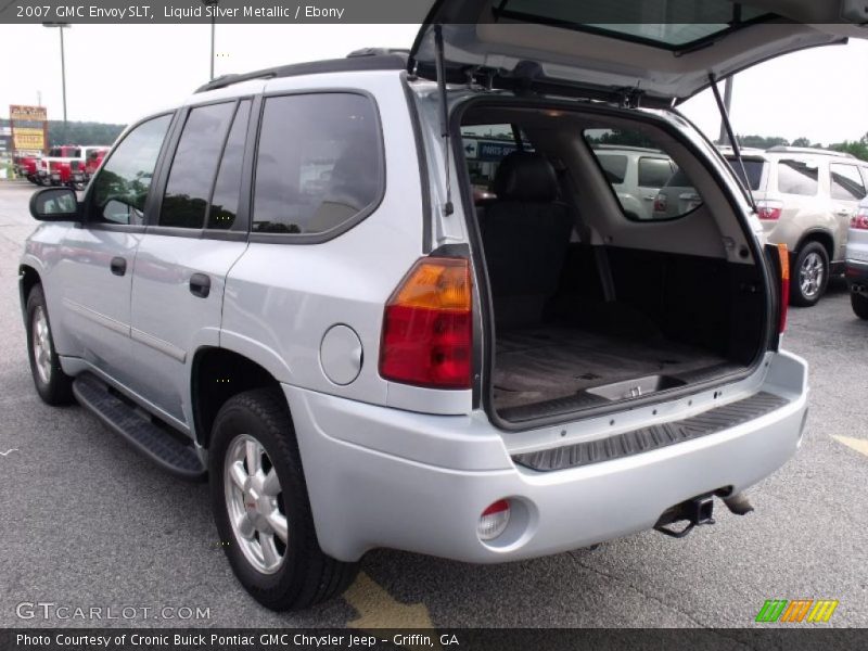 Liquid Silver Metallic / Ebony 2007 GMC Envoy SLT