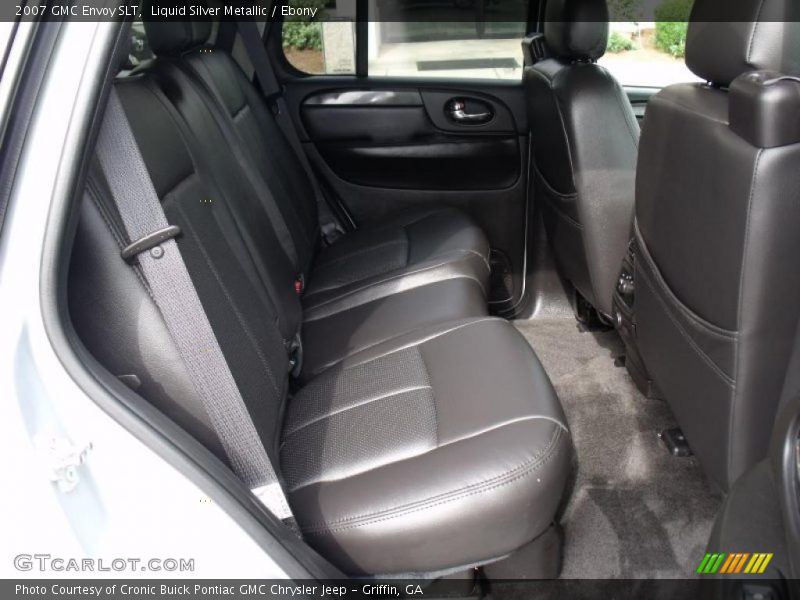 Liquid Silver Metallic / Ebony 2007 GMC Envoy SLT