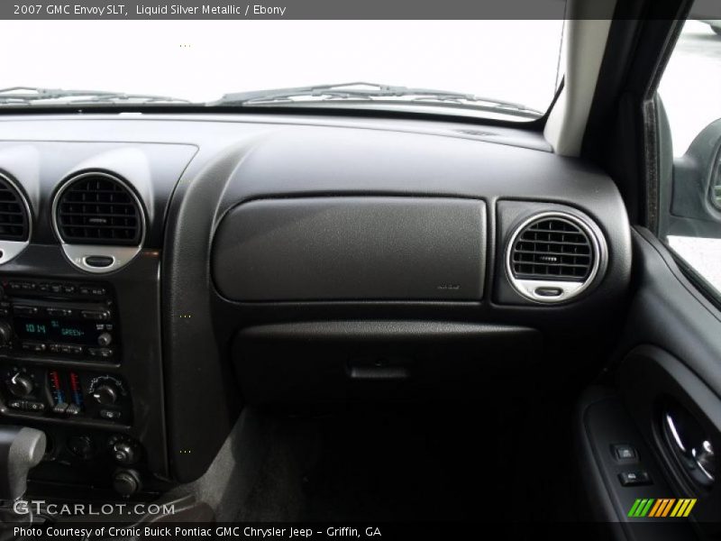 Liquid Silver Metallic / Ebony 2007 GMC Envoy SLT