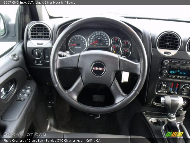 Liquid Silver Metallic / Ebony 2007 GMC Envoy SLT