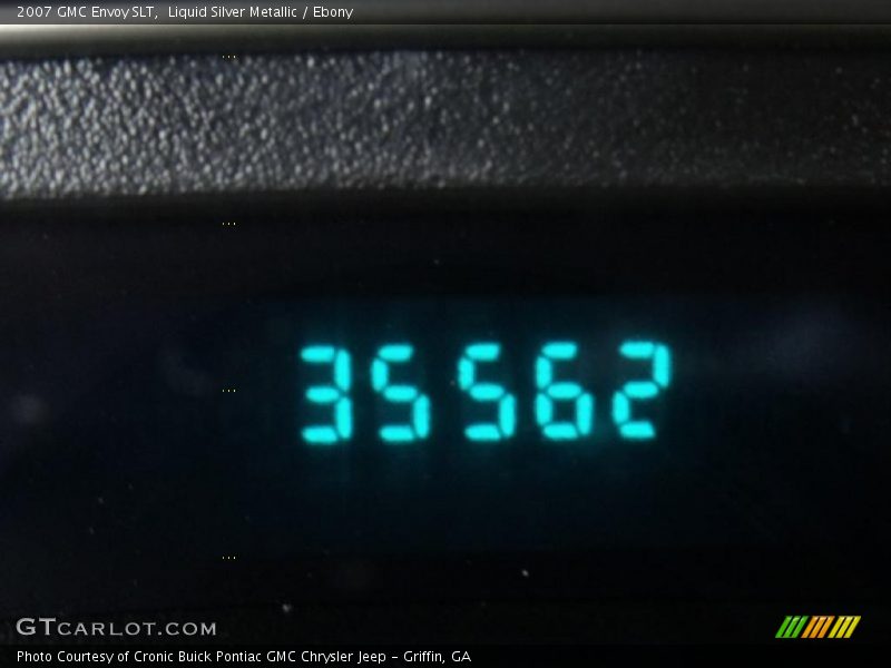 Liquid Silver Metallic / Ebony 2007 GMC Envoy SLT