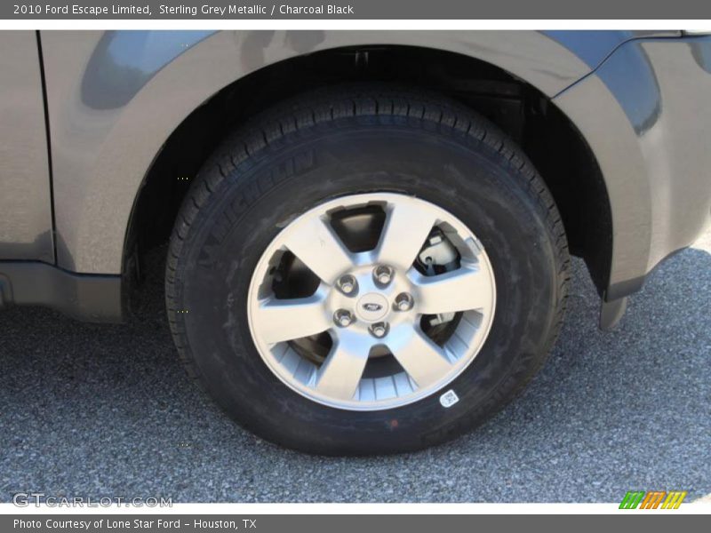 Sterling Grey Metallic / Charcoal Black 2010 Ford Escape Limited