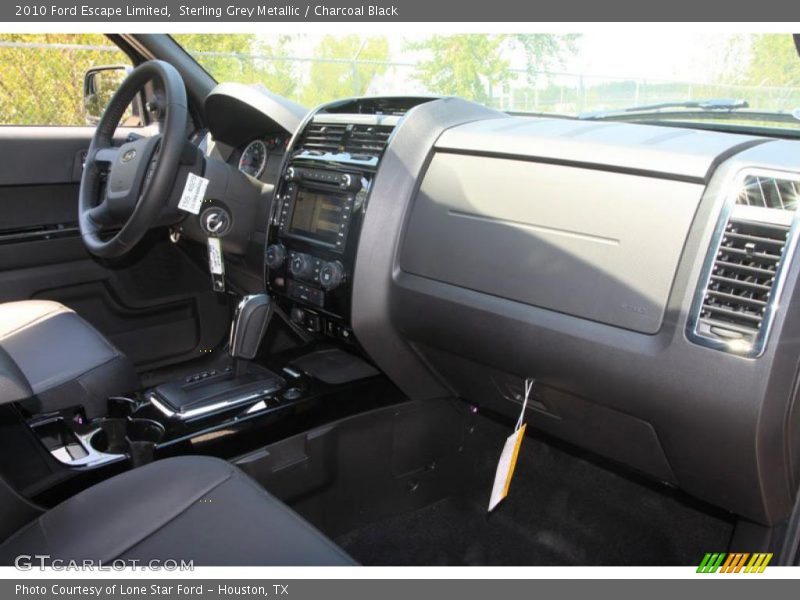 Sterling Grey Metallic / Charcoal Black 2010 Ford Escape Limited