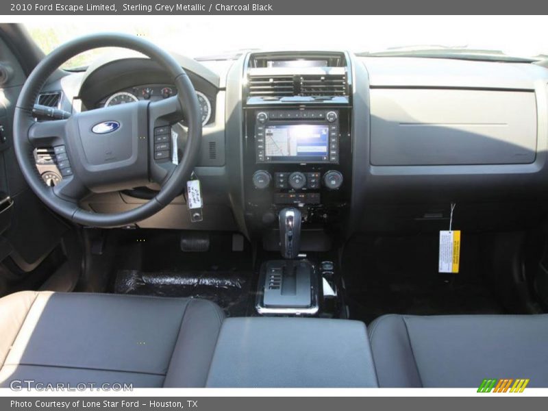 Sterling Grey Metallic / Charcoal Black 2010 Ford Escape Limited