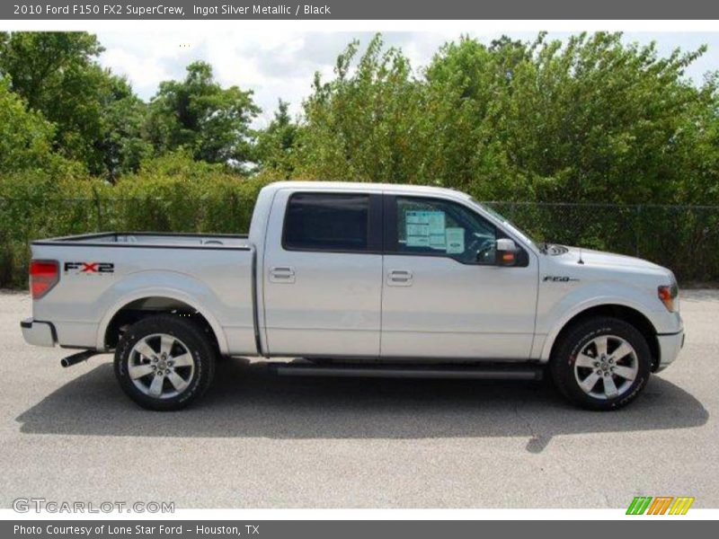 Ingot Silver Metallic / Black 2010 Ford F150 FX2 SuperCrew