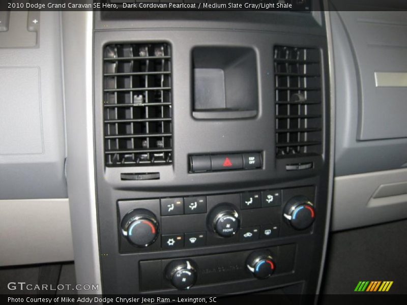 Dark Cordovan Pearlcoat / Medium Slate Gray/Light Shale 2010 Dodge Grand Caravan SE Hero