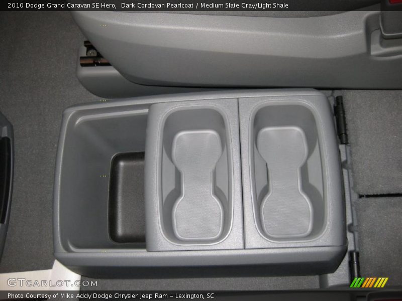Dark Cordovan Pearlcoat / Medium Slate Gray/Light Shale 2010 Dodge Grand Caravan SE Hero