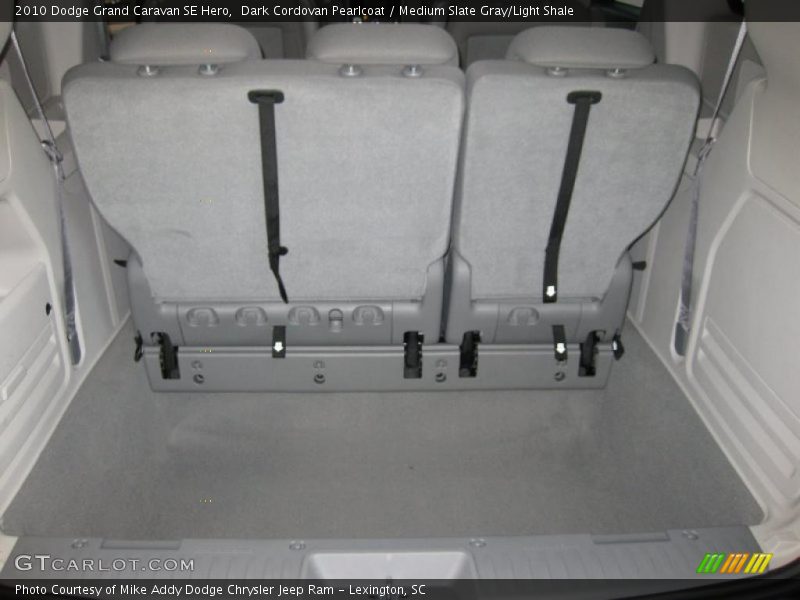 Dark Cordovan Pearlcoat / Medium Slate Gray/Light Shale 2010 Dodge Grand Caravan SE Hero
