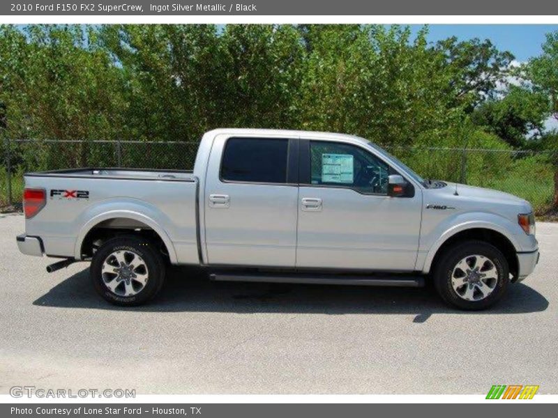 Ingot Silver Metallic / Black 2010 Ford F150 FX2 SuperCrew