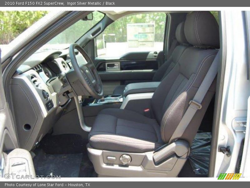 Ingot Silver Metallic / Black 2010 Ford F150 FX2 SuperCrew