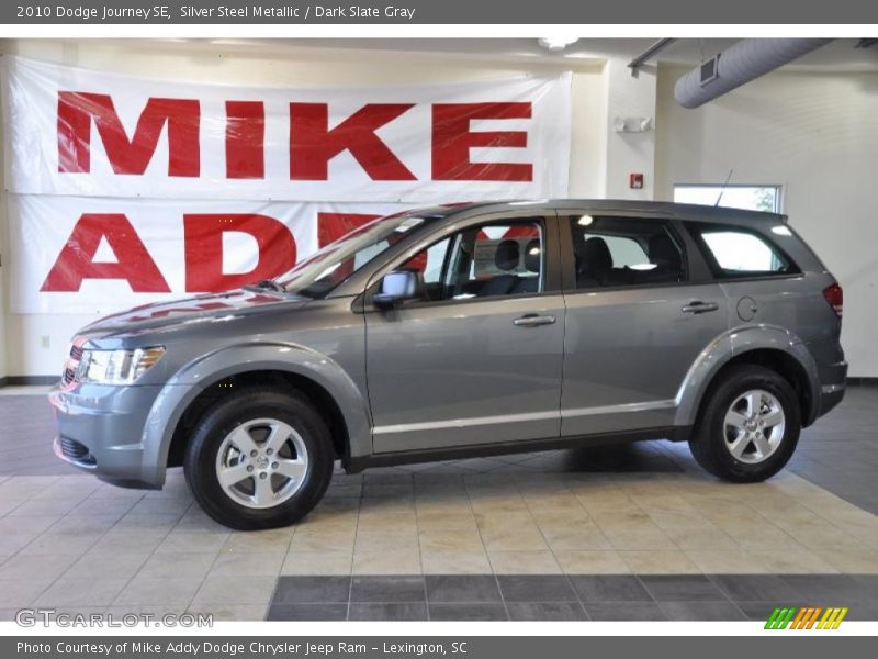Silver Steel Metallic / Dark Slate Gray 2010 Dodge Journey SE