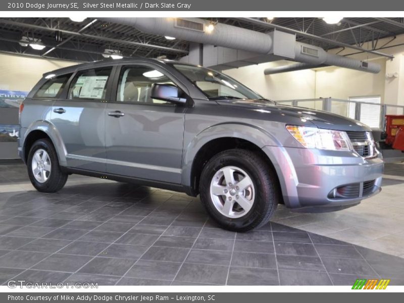 Silver Steel Metallic / Dark Slate Gray 2010 Dodge Journey SE