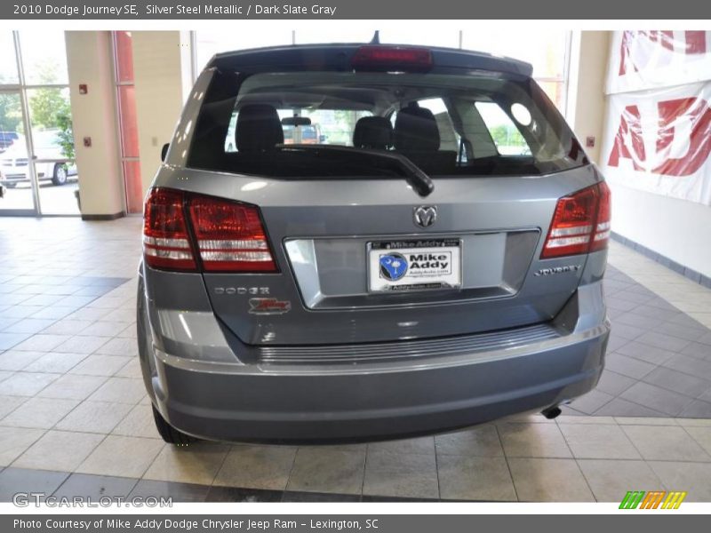 Silver Steel Metallic / Dark Slate Gray 2010 Dodge Journey SE