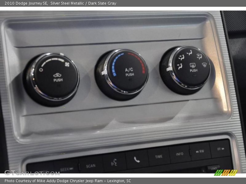 Silver Steel Metallic / Dark Slate Gray 2010 Dodge Journey SE