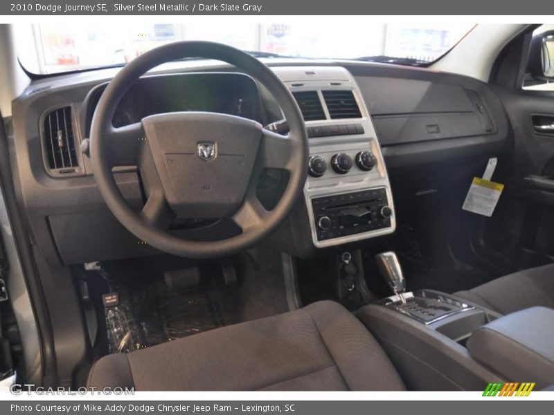 Silver Steel Metallic / Dark Slate Gray 2010 Dodge Journey SE