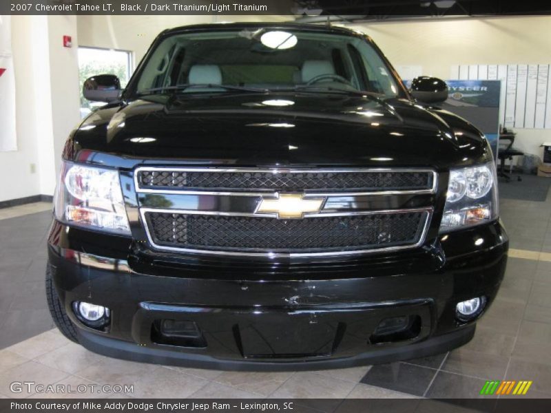 Black / Dark Titanium/Light Titanium 2007 Chevrolet Tahoe LT