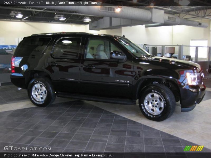 Black / Dark Titanium/Light Titanium 2007 Chevrolet Tahoe LT
