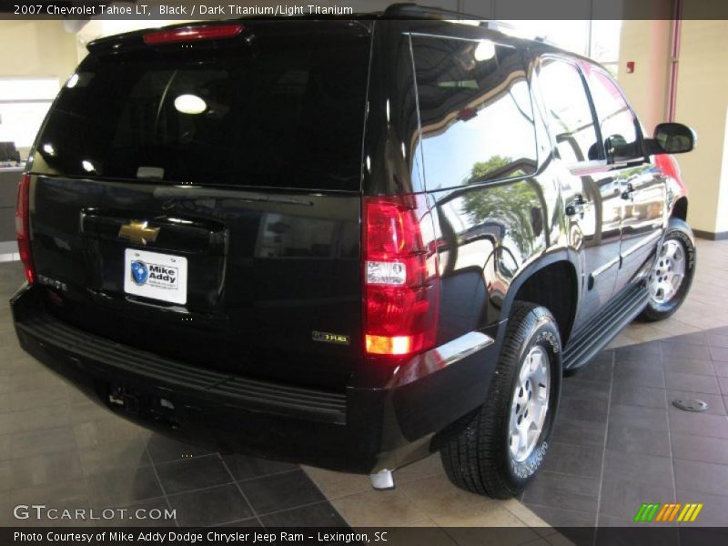Black / Dark Titanium/Light Titanium 2007 Chevrolet Tahoe LT
