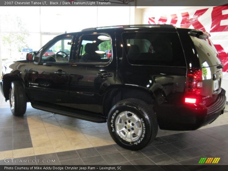 Black / Dark Titanium/Light Titanium 2007 Chevrolet Tahoe LT